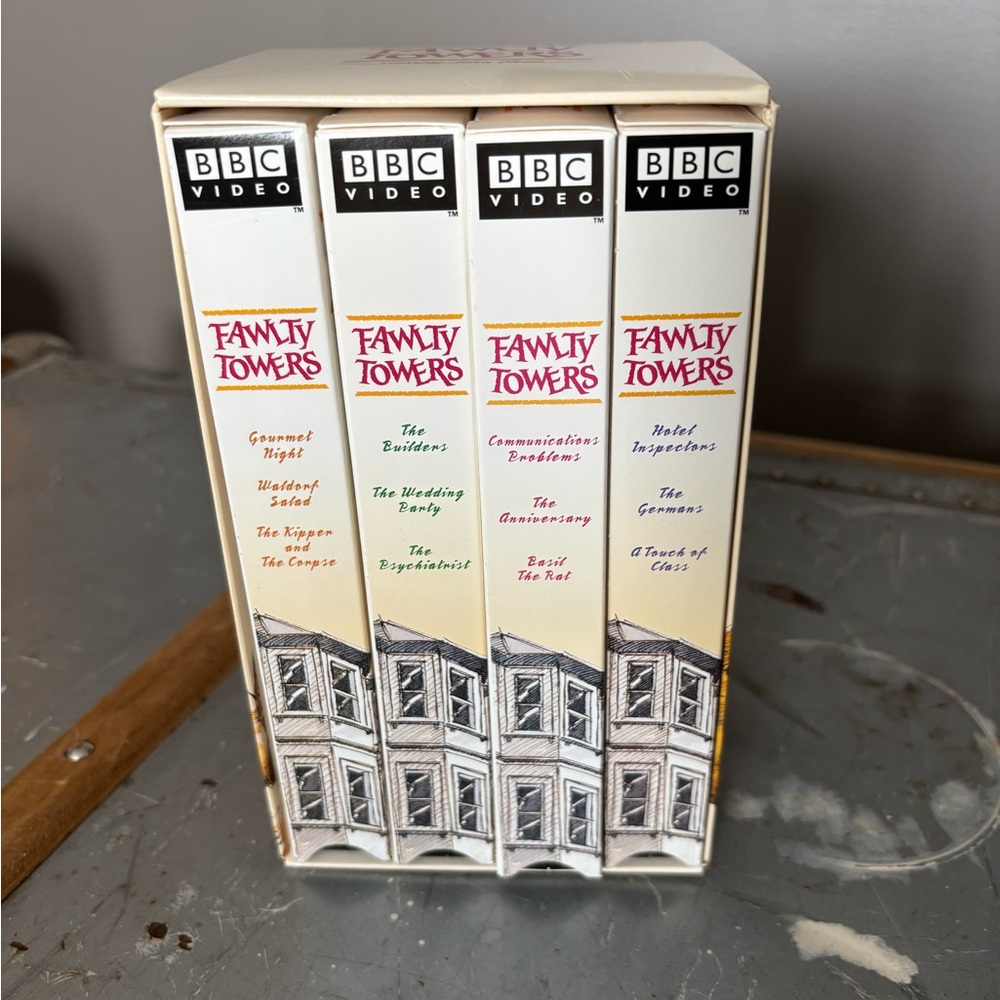 BBC Fawlty Towers VHS Box Set 📼